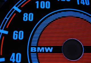   BMW E34 glow gauges dials shift lights reverse face gauge light moman