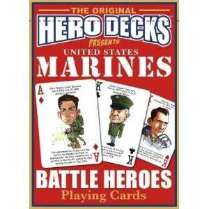  HeroDecks   U.S. Marines Battle Heros Playing Cards   USMC 