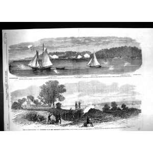  Civil War America Budds Ferry Potomac Boats Evansport Quantico Page 