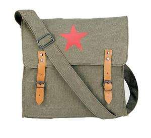 CLASSIC MILITARY MEDIC BAG W/RED CHINA STAR  