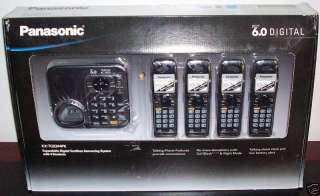 New Panasonic KX TG9344PK TG9344 Phone System 4 handset  