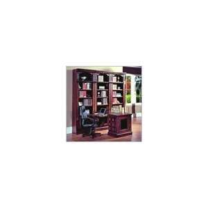   House DaVinci Open Top Bookcase Wall and Desk Set