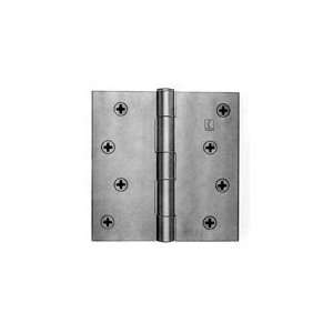  3.5 2 Pack US1D Black Paint Residential Door Hinges with 