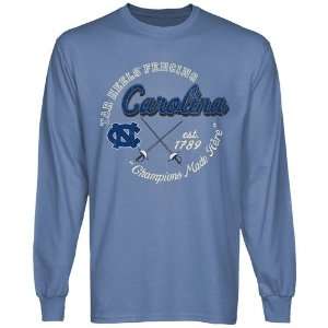   Winners Circle Long Sleeve T Shirt   Carolina Blue: Sports & Outdoors