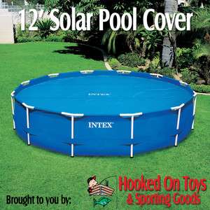 Intex 12 Solar Pool Cover fits Easy Set and Frame Set  