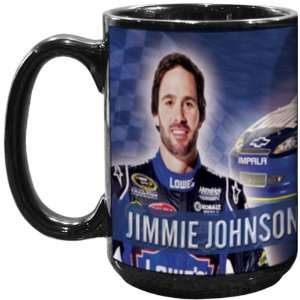  Jimmie Johnson 15oz. Racing Mug: Sports & Outdoors