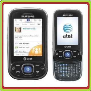   SGH A687 STRIVE   BLACK UNLOCKED AT&T CELLULAR CELL PHONE*  