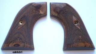 Ruger New Vaquero Grips Ruger Montado Grips New Walnut Checkered 