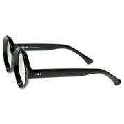   New York Designer Fashion Round Circle Mirrored Lens Sunglasses 8162