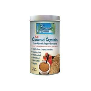  Coconut Crystals, Raw, 12 oz (pack of 12 ) Health 
