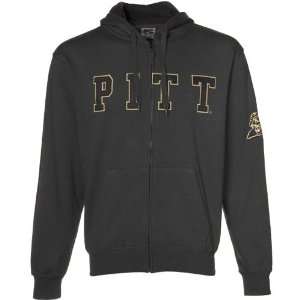  Pittsburgh Panthers Charcoal Classic Twill Full Zip Hoody 