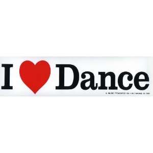 Love Dance Bumper Sticker