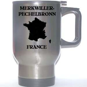  France   MERKWILLER PECHELBRONN Stainless Steel Mug 