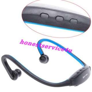 Sport MP3 Player Blue Headset Handsfree Earphone +2GB  