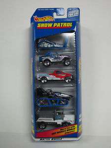 Hot Wheels Snow Patrol 5 Car Gift Pack Buy it Now  