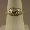 Antique Filigree Wedding Band/Engagement Ring Set (WS9)  