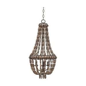 Quoizel RLV5303MA Livorno 27 Inch Mini Chandelier with 3 Lights, Mayan 