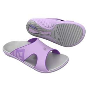   Spenco Sandals Womens Color Grey / Purple (Slide On) 