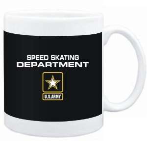  Mug Black  DEPARMENT US ARMY Speed Skating  Sports 