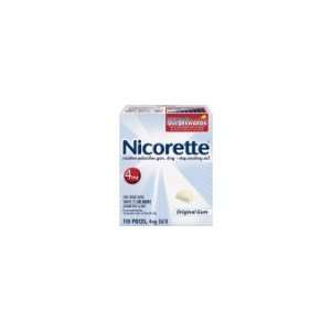 Nicorette Gum 110 pk. Original (4 mg) Health & Personal 