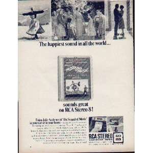  THE SOUND OF MUSIC, sounds great on RCA Stereo 8 Track 