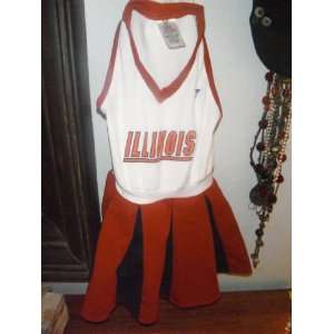   Fighting Illini youth medium Cheerleader outfit 