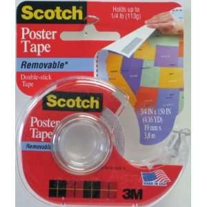  3M Wallsaver Removable Mounting Tape (6 Pack)