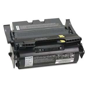 : Lexmark 64004HA Laser Toner Cartridge   Black High Capacity, Works 