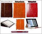 Luxurious Vintage Series N Stand Case For New iPad/iPad 2