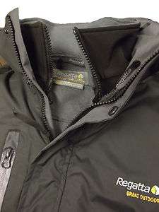   Mens 3 in 1 Waterproof Breathable Isotex Hooded Jacket Compound III