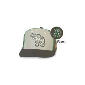 Oakland Athletics Cooperstown Grey Scale Cap  Sports 