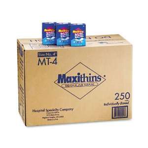 Hospital Specialty  Maxithins Thin, Full Protection Pads, 250 