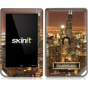  Skinit Chicago Illuminated Cityscape Vinyl Skin for Nook 