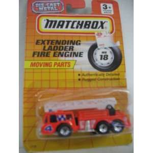    Matchbox 1:64 Scale Extending Ladder Fire Engine: Toys & Games