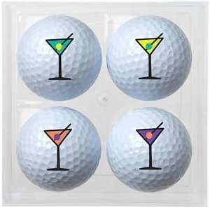  Fore! Drink and Drive 4 Piece Golf Ball Set: Everything 