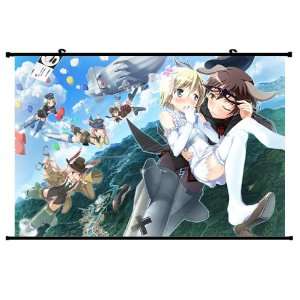 Strike Witches Anime Wall Scroll Poster(24*16)support Customized 