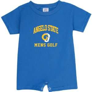   Royal Blue Mens Golf Arch Baby Romper:  Sports & Outdoors