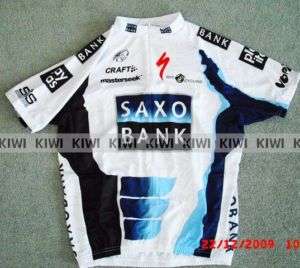 SAXO BANK UCI PRO CYCLING JERSEY BIKE SHIRT SIZE S XXXL  