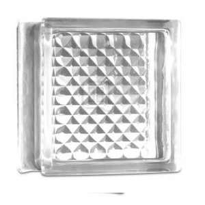  Quality Glass Block 8 x 8 x 3 1/2 Energy Efficient Delphi Glass 