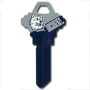  UCONN Huskies Schlage House Key Can Be Cut to Fit Your 