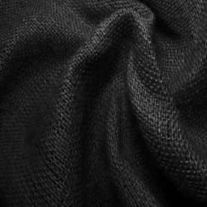  Sultana Burlap Fabric 20 Yard Bolt 406520 Black: Home 