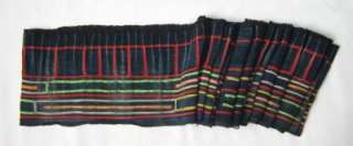 Natural Hmong Indigo Cotton Batik Fabric 5.9 yards 205  