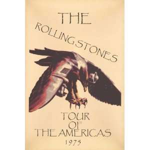  The Rolling Stones   Concert Poster (1975) Tour United 
