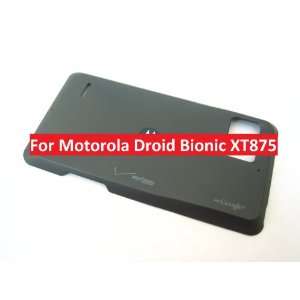  Motorola Droid Bionic XT875 ~ Black Back Battery Cover 