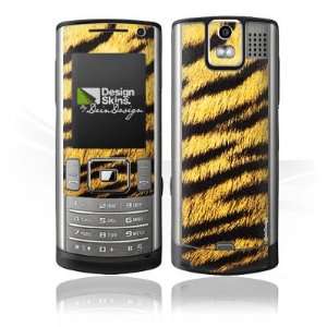    Design Skins for Samsung U800   Tiger Fur Design Folie Electronics