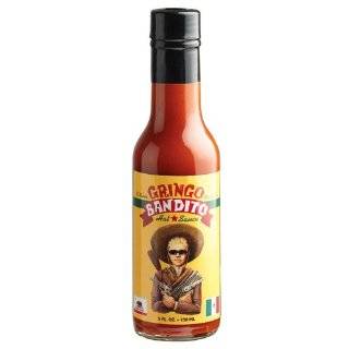 Gringo Bandito Hot Sauce 10 Oz. Bottle:  Grocery & Gourmet 