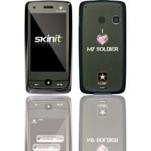  I Heart My Soldier Green skin for LG Rumor Touch LN510/ LG 