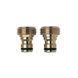  MALE QUICK CONNECTOR, Color BRASS; Size 5 INCH (Catalog Category 