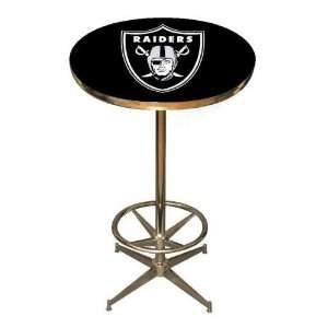   Raiders NFL 40in Pub Table Home/Bar Game Room