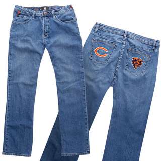 Chicago Bears Custom Bottoms Chicago Bears Mens Custom Jean